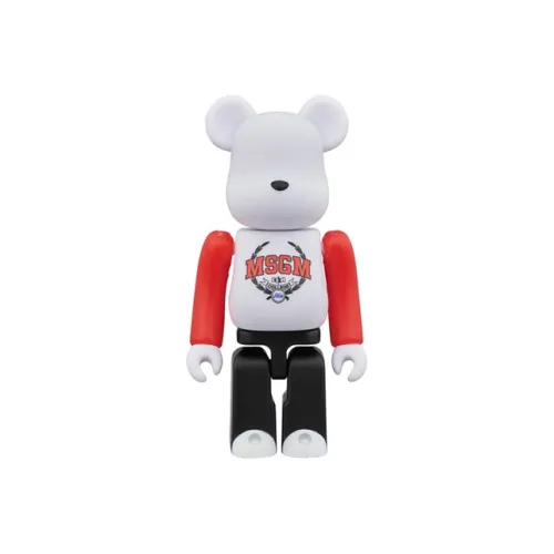 BE@RBRICK x MSGM 2018 Collaboration Building Blocks Bear Hang Tag Box 100%