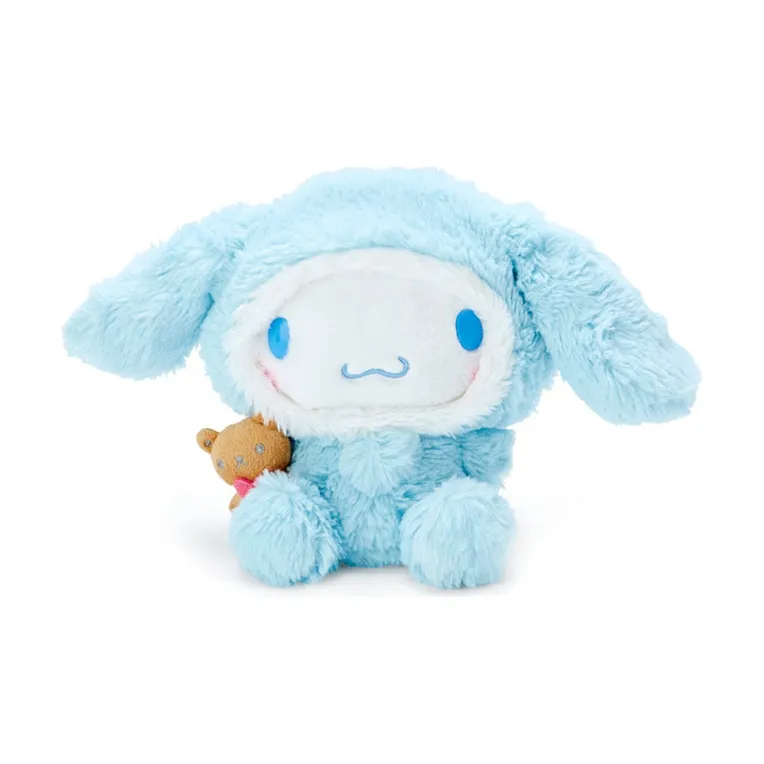 Sanrio Main Characters Cloak Collection, Cinnamoroll, Hello Kitty Dolls Plush Doll 28.8cm Height-0