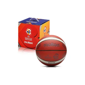 Molten PU Basketball Red White Size 7 Match Unisex