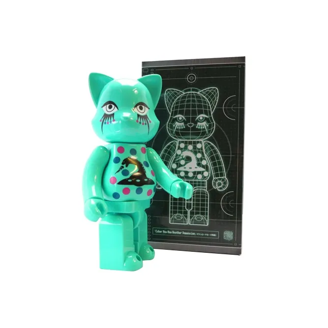 BE@RBRICK NY@BRICK Without Love Green Trendy Figures-4