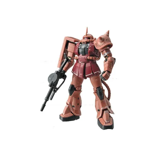 BANDAI RG 1/144 Mobile Suit Gundam MS 06S Char's Zaku 13cm Hobby Model