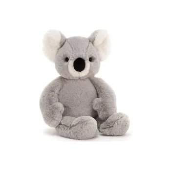 JELLYCAT Jungle Animal Collection SCRUMPTIOUS Benjamin Tree Kangaroo Gray Dolls Plush Doll 24cm Height