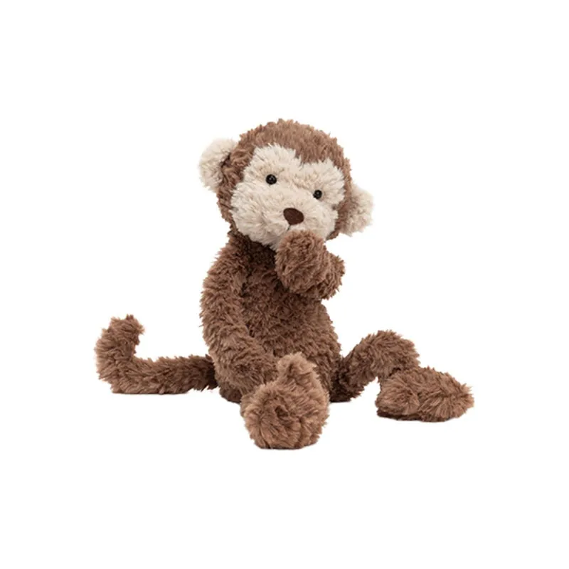JELLYCAT Jungle Animal Collection Smurf Monkey Dolls Plush Doll 36cm Height-2