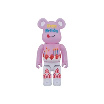 BE@RBRICK Greeting Birthday Plus Pink