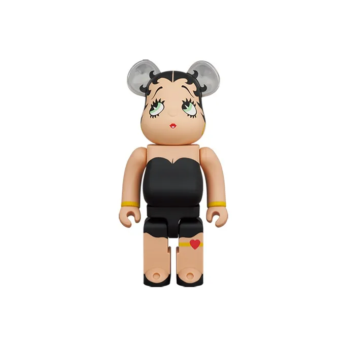 Bearbrick Betty Boop(TM) BLACK Ver. 100% & 400%-2