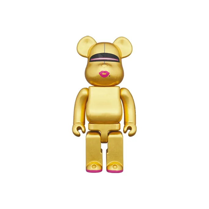 Bearbrick X Kutani X Hajime Sorayama Pure Gold Leaf-0