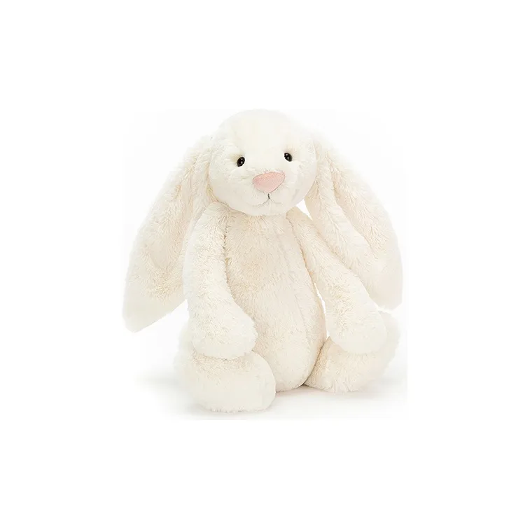 JELLYCAT Bashful Cream Bunny Plush Toy-0