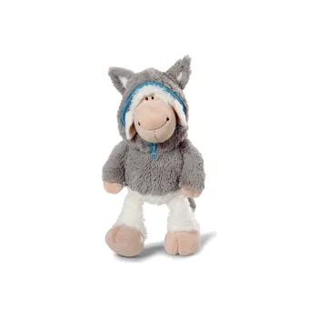 NICI Meow Sheep Collection Jolly Mah Wool Sheep, Gray White Dolls Plush Doll 35cm Height