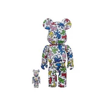 Bearbrick x Keith Haring 100% & 400%