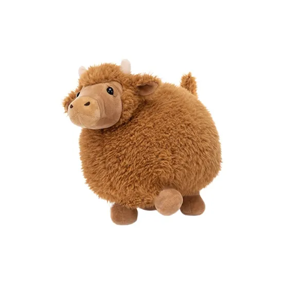 JELLYCAT Farm Animal Collection Robby Cow Dolls Plush Doll 15cm High-1