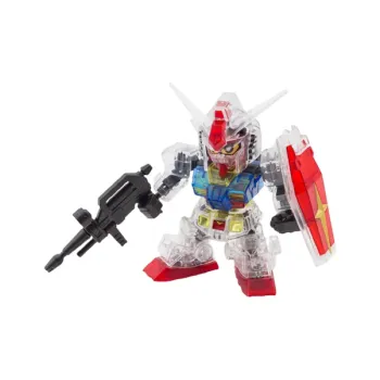 BANDAI SDCS Gundam Base Limited RX 78 2 Gundam Model Kits Multicolor Transparent