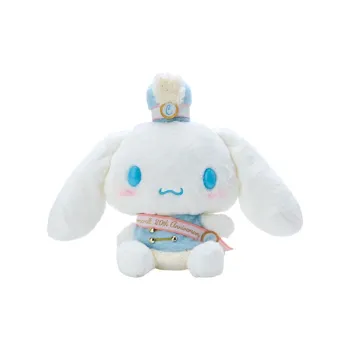 Sanrio Cinnamoroll Drum And Flute Dolls Plush Doll 31cm/20cm Height