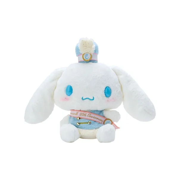 Sanrio Cinnamoroll Drum And Flute Dolls Plush Doll 31cm/20cm Height-0