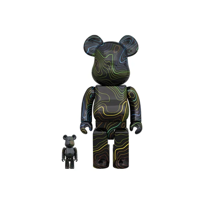 Bearbrick X Hypebeast Black Multicolor-0