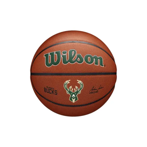 Wilson x NBA PU Basketball Brown Size 7 Ball Training Unisex