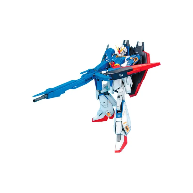 BANDAI MG 1 100 Mobile Suit Zeta Gundam MSZ 006 Z Gundam Model Kits 18cm-2