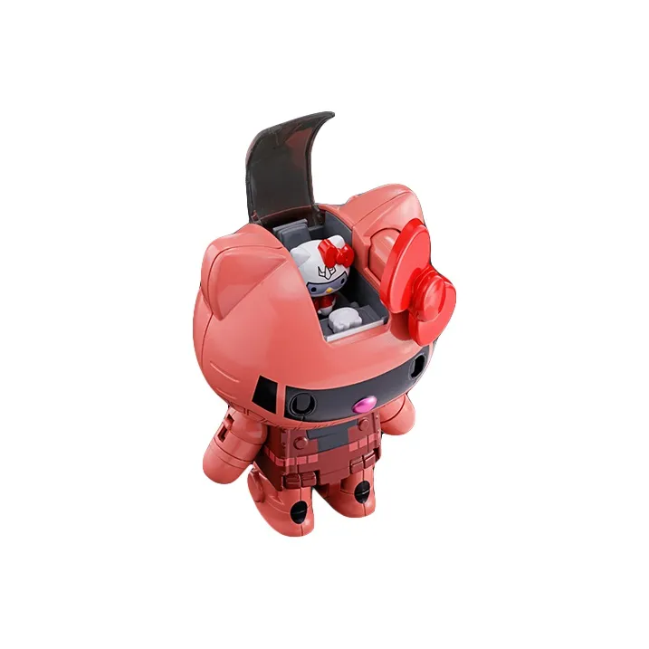 BANDAI Zaku Super Alloy, Gundam II ★ Hello Kitty Assembled Models-2