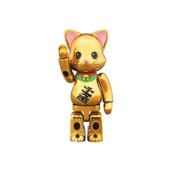 BE@RBRICK NY@BRICK Invited Cat Gold plated