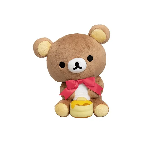 BANPRESTO Ichiban Kuji, Rilakkuma, Ribbon Party, Final Reward Dolls Plush Doll 28cm High-1