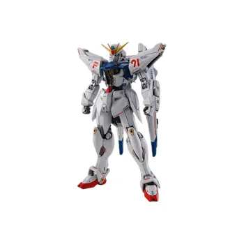 BANDAI MB Collection Metal Build Mobile Suit Gundam F91 Gundam Heavy Armed Cannon Configuration Assembled Models 17cm