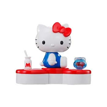 BANDAI Ultra Alloy Collection Cute Hello Kitty 45th Anniversary Commemoration Assembled Models 6cm