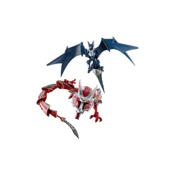 BANDAI Kamen Rider Ryuki SO DO Play Food Compact Beast No Dual Dragon Black Wing Assembled Models