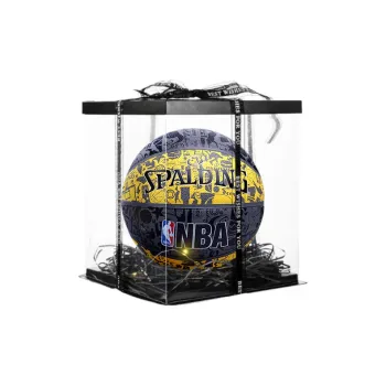 SPALDING Graffiti Rubber Basketball Black Gold Size 7 Training
