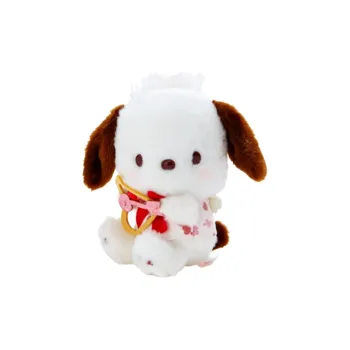 Sanrio Valentine's Day Pochacco Dolls Plush Doll 14cm Height