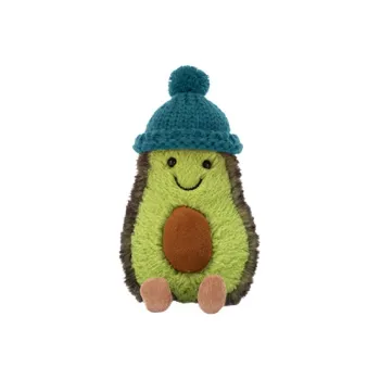 JELLYCAT Fun Food Collection Fruit Comfortable Avocado Dolls Plush Doll 15cm High
