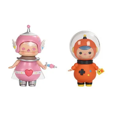 POP MART Beech Pucky Space Collection Blind Box Products Whole Set 12 Pcs-7