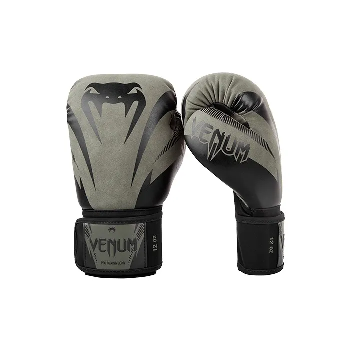 VENUM Venom Imperator Collection Boxing Gloves Matte Microfiber Leather Competition Unisex Night Green-0