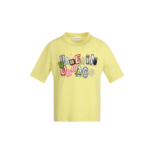 Valeria Obbaco T-Shirts Unisex Neon Yellow