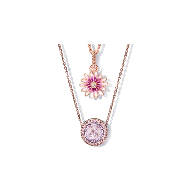 Pandora Necklaces Women's Rose Gold-0