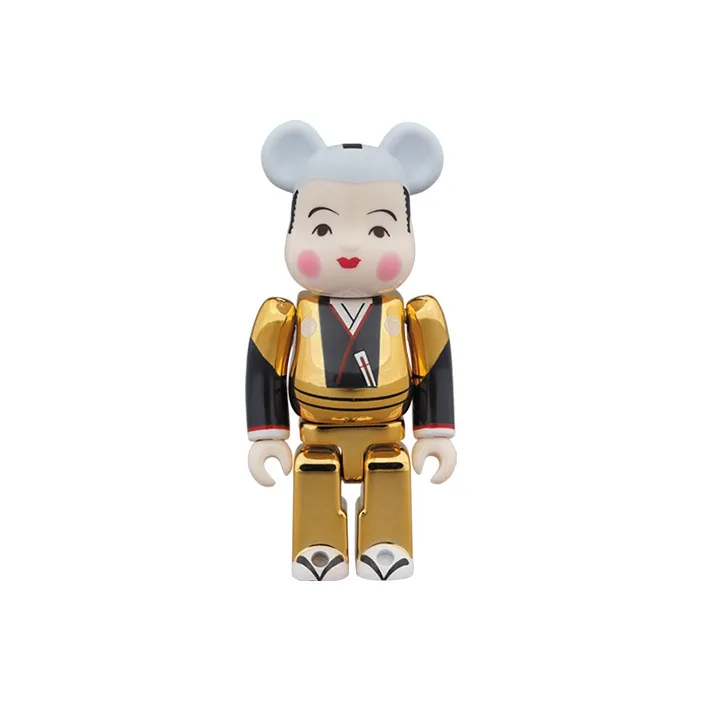 BE@RBRICK Blessing Gold Plated 100% +400% Trendy Figures-1