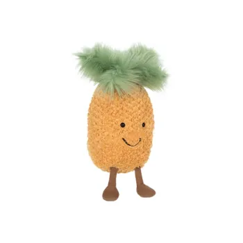 JELLYCAT Gourmet Collection Fruit Mini Pineapple Yellow Dolls Plush Doll 25cm High