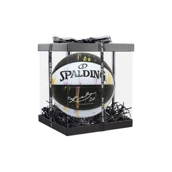 SPALDING Graffiti Rubber Basketball Black White Size 7 Ball Training Unisex