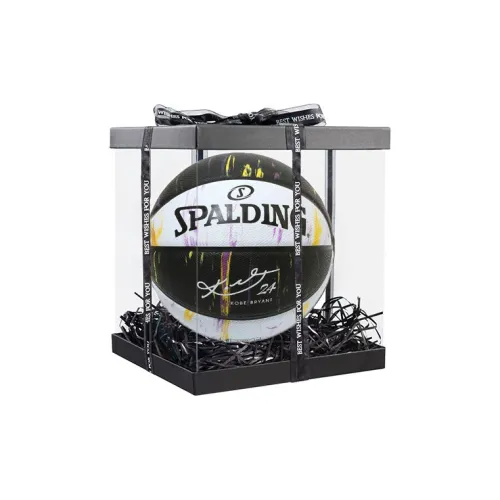 SPALDING Graffiti Rubber Basketball Black White Size 7 Ball Training Unisex