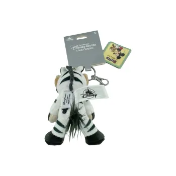Disney Duffy Medium To Small Size Key Ring Black White Dolls Plush Doll Small Size Tall