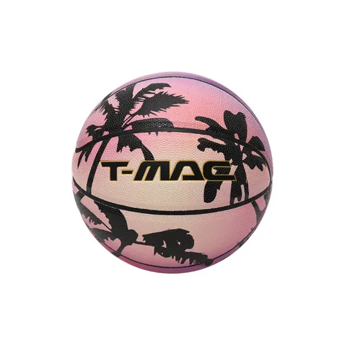 T-Mac Madi Rainforest Collection PU Basketball Orange Size 7 Training Unisex
