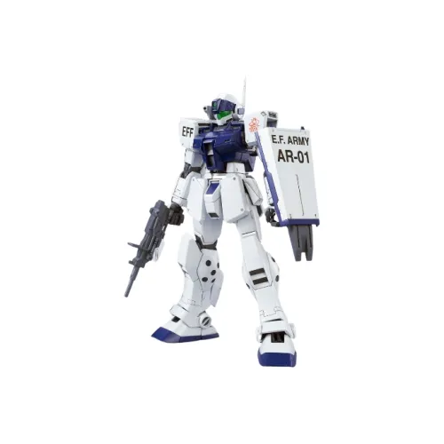 BANDAI MG 1 100 PB Limited Sniper Jim II White Hound Team Model Kits 18cm