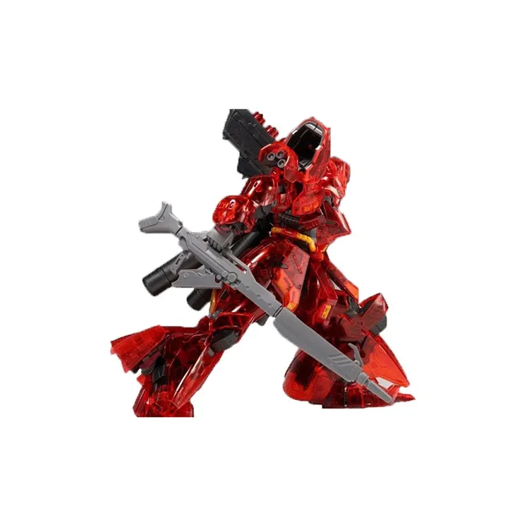 BANDAI RG 1/144 Event Exclusive Mobile Suit Gundam Char's Counterattack Sazabi Multicolor Transparent 13cm Hobby Model-1