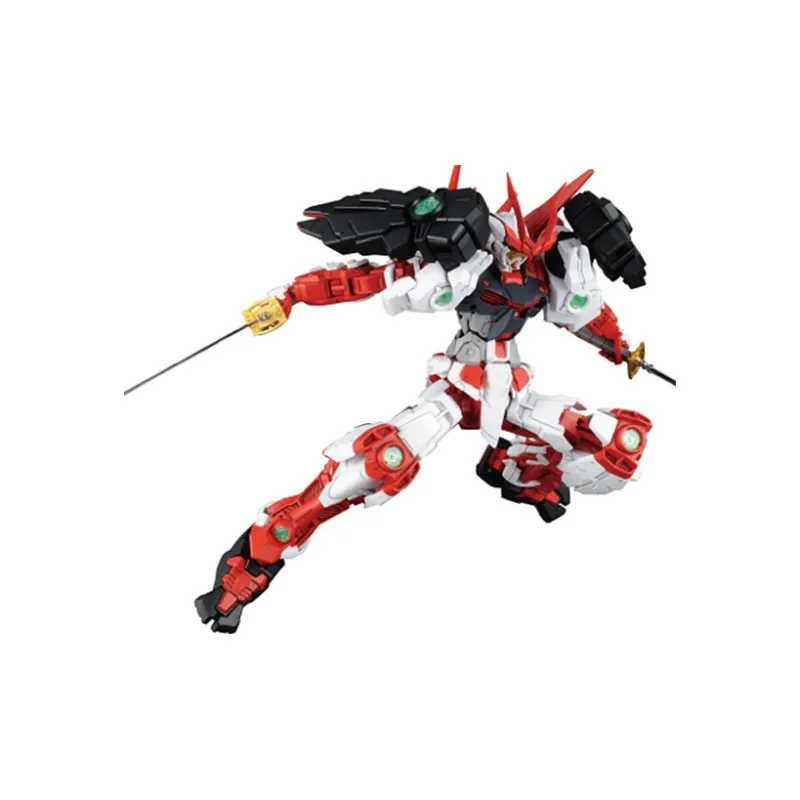 BANDAI MG Gundam Astray Collection MG Sengoku Heretic, Wan Taiwu, Red Heretic Model Kits-1