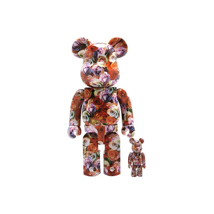 BE@RBRICK 400%100% Mika Ninagawa Rose Real Rose Trendy Figures 7cm/28cm-0