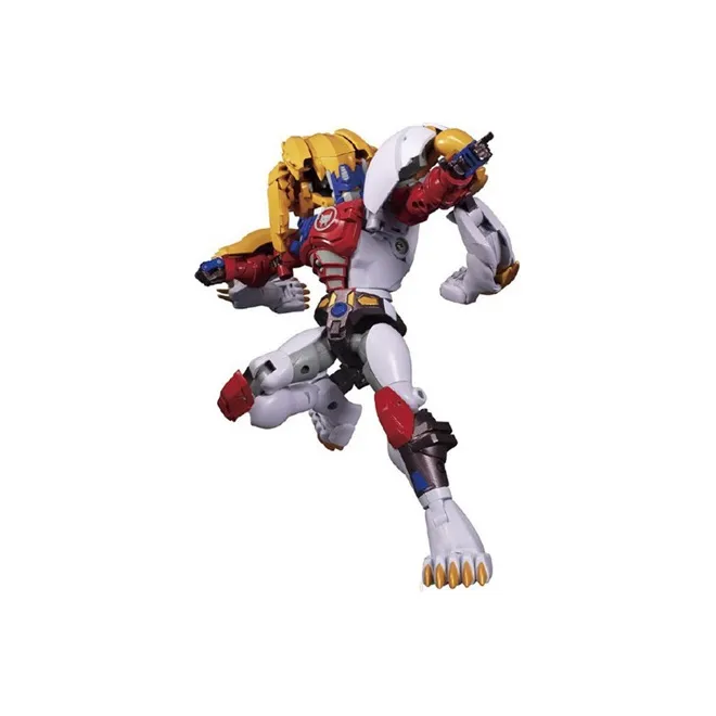 TAKARA TOMY Transformers Master Level BW Super Warrior Beast Wars MP48 White Lion Optimus Prime Assembled Models 18cm-2