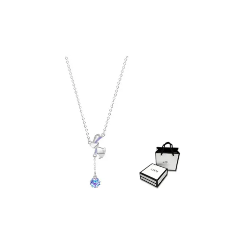 LISM Necklaces Women's Star Picking Bunny Necklace