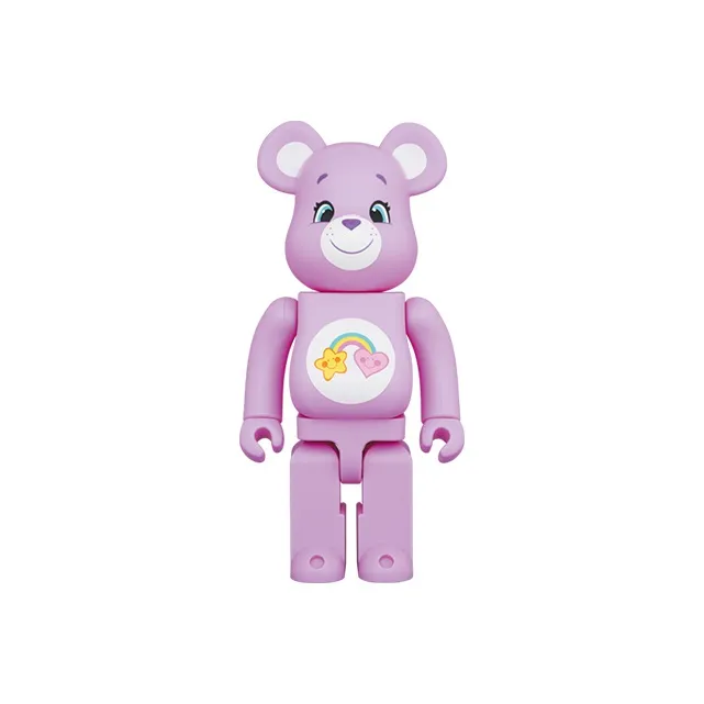 Bearbrick X Care Bears Best Friend Bear Purple-2