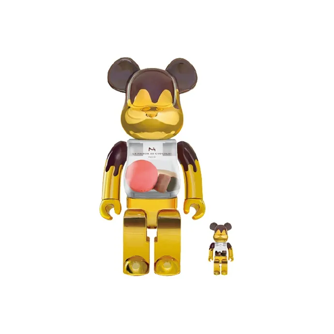 Bearbrick X La Maison Du Chocolat Brown/Gold-1
