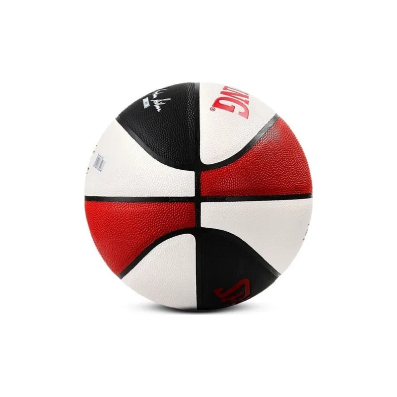 SPALDING NBA Star Series PU Basketball Red White Black Size 7 Training Unisex-2