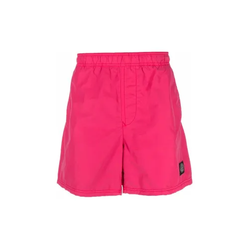 STONE ISLAND Swimming Shorts Men Pink