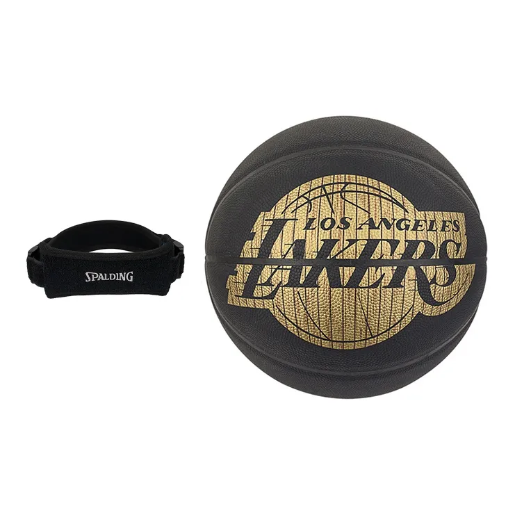 SPALDING PU Basketball Black Size 7 Training Unisex-8